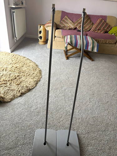 Pair silver bose floor - pair, of