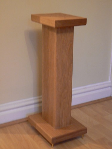 Solid oak wood - wood, stands